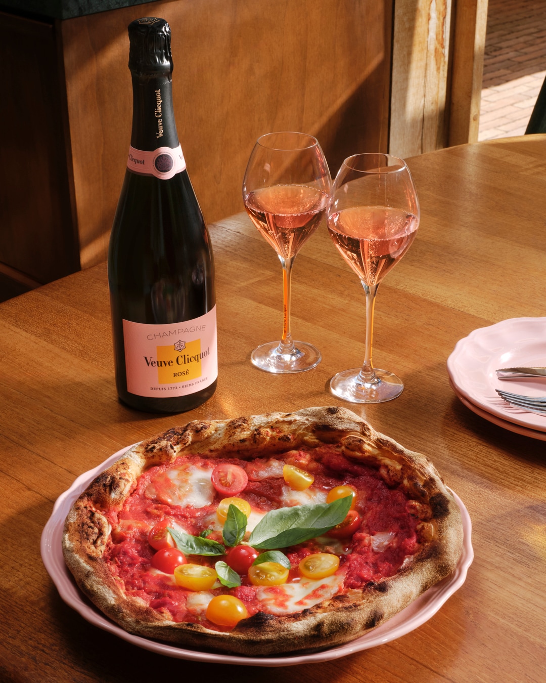 Veuve Clicquot Brut Ros&eacute; Champagne recipes 