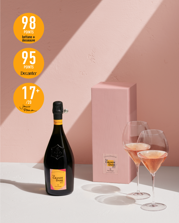 Veuve Clicquot La Grande Dame Ros&eacute; 2015
