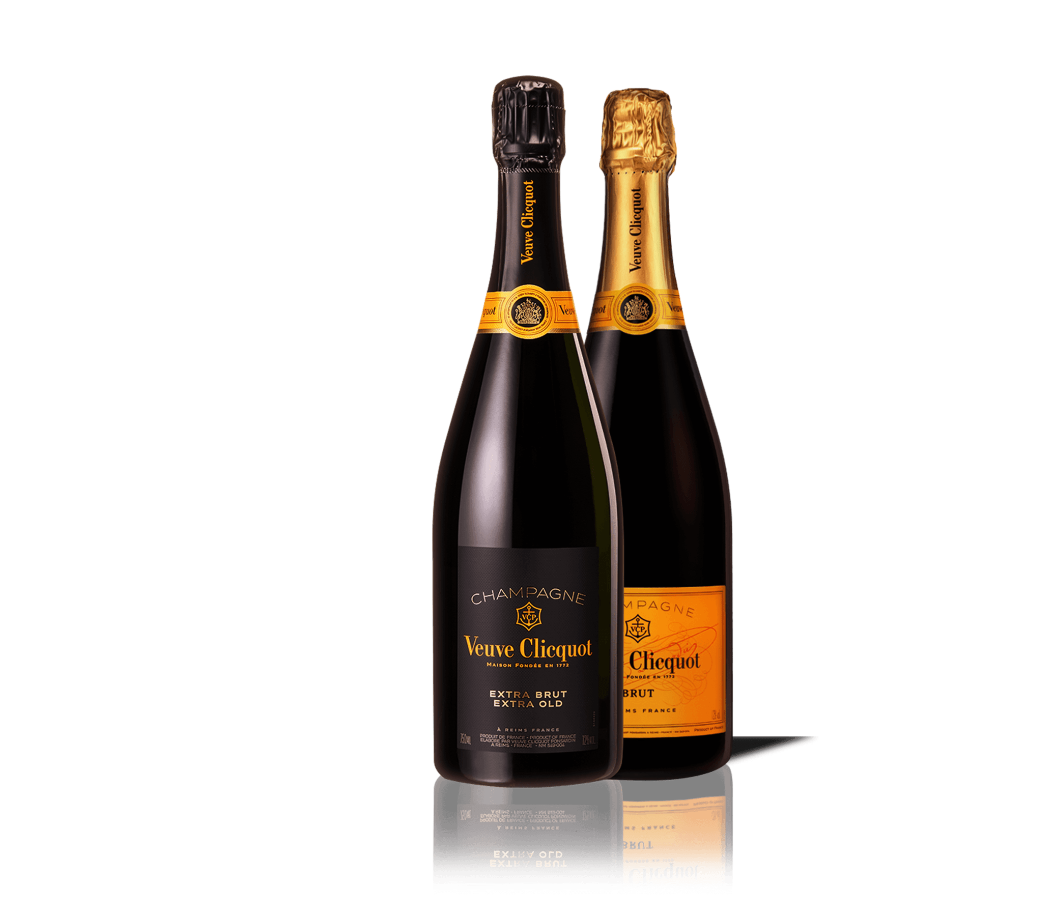 Botella de champagne Veuve Clicquot Extra Brut Extra Old 1