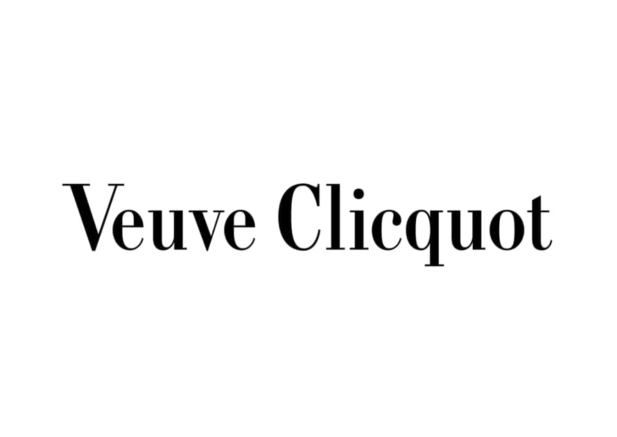 veuve clicquot logo white